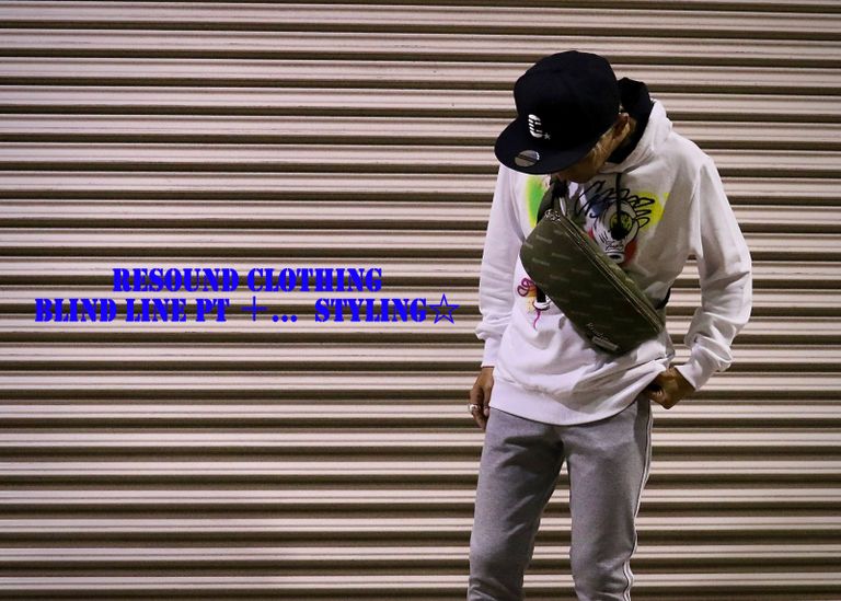 RESOUND CLOTHINGのBLIND LINEパンツを使用した秋冬おすすめコーディネート！！