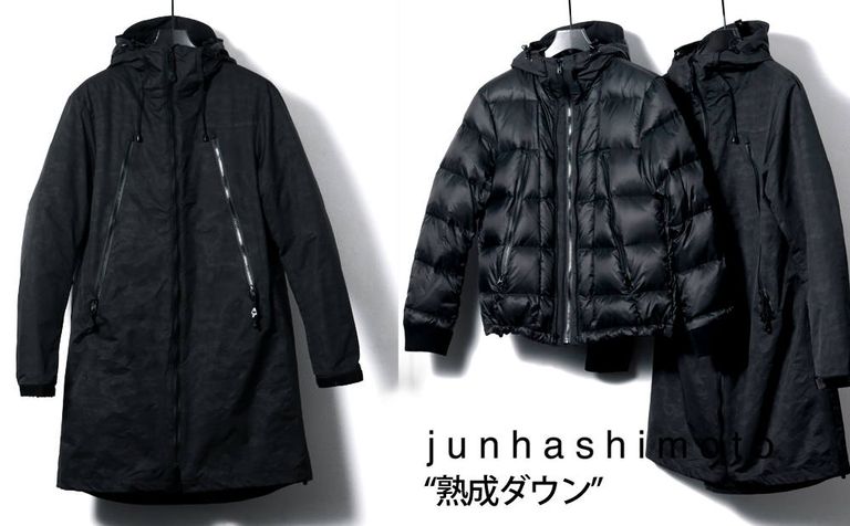 完全防寒仕様のダウンコートスタイルjunhashimoto/熟成ダウン and more...