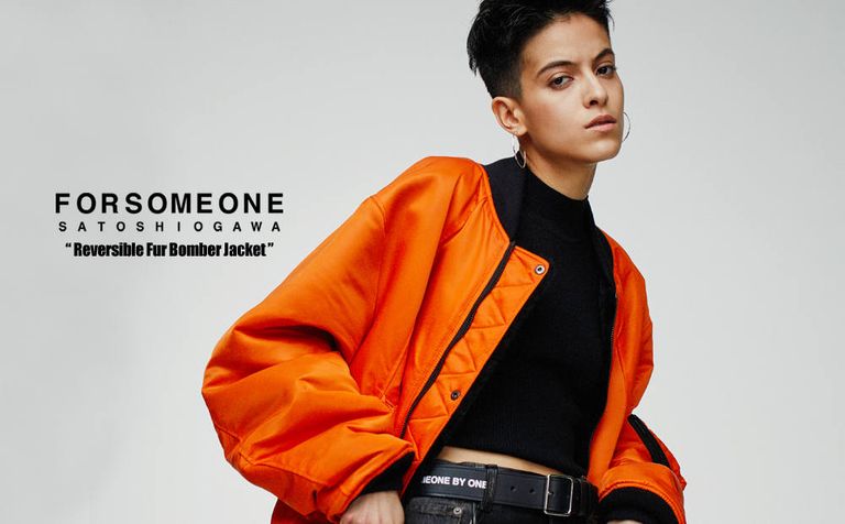 SALEおすすめスタイル③ Reversible Fur Bomber Jacket / FORSOMEONE...and more