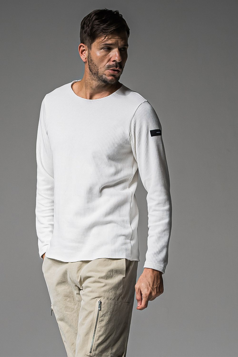 CUTOFF RAIL LONG SLEEVE / カットオフ ロングスリーブ