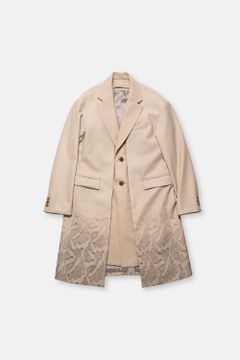 eco leather chester coat