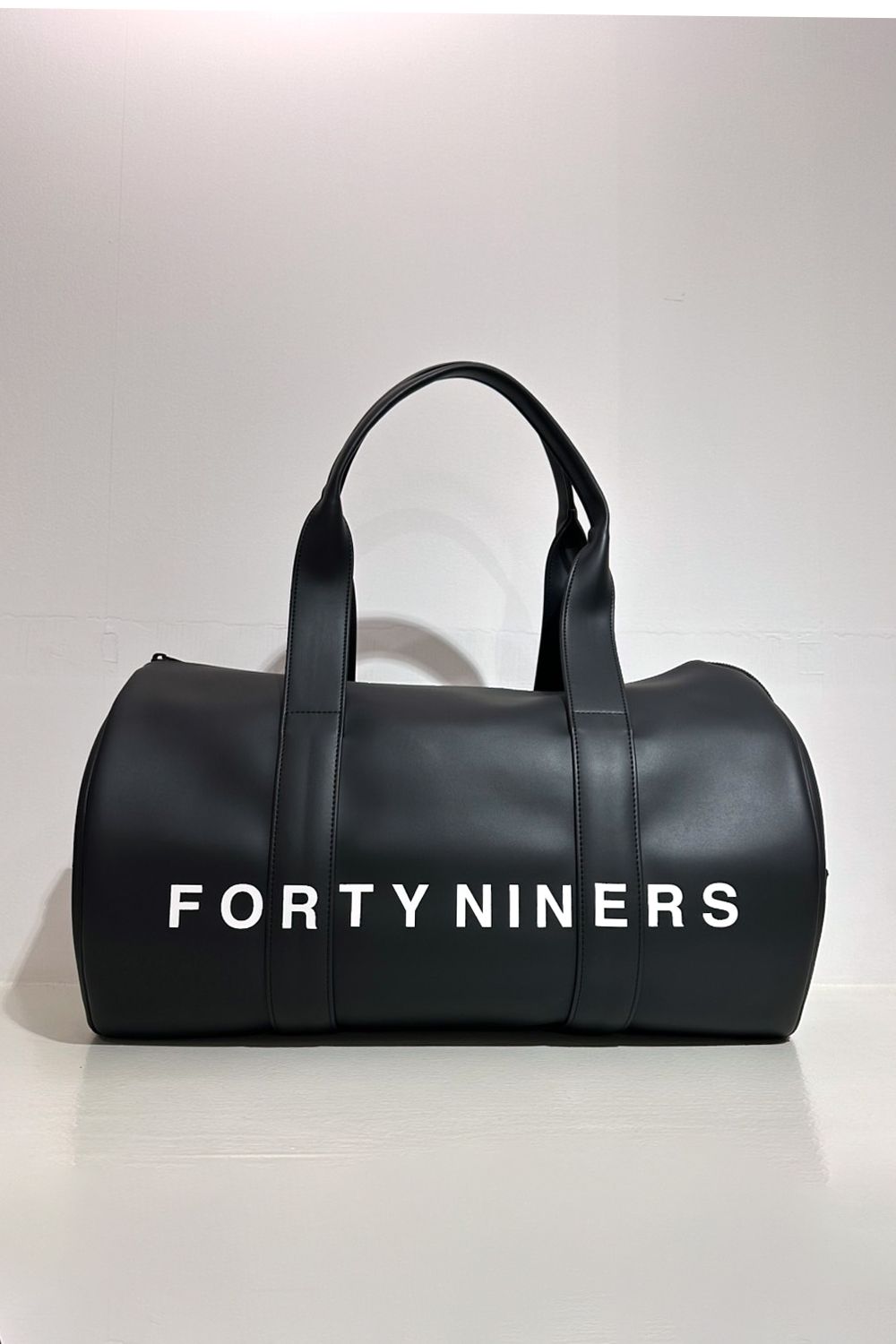 LEATHER BOSTON BAG / シンセティックレザー ボストンバッグ