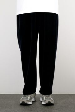 30/- ORGANIC COTTON VELOUR TRACK PANTS / オーガニックコットン ベロア トラックパンツ