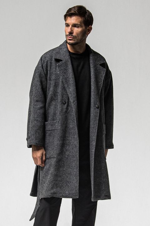GOWN OVER COAT / オーバーサイズ ガウン コート