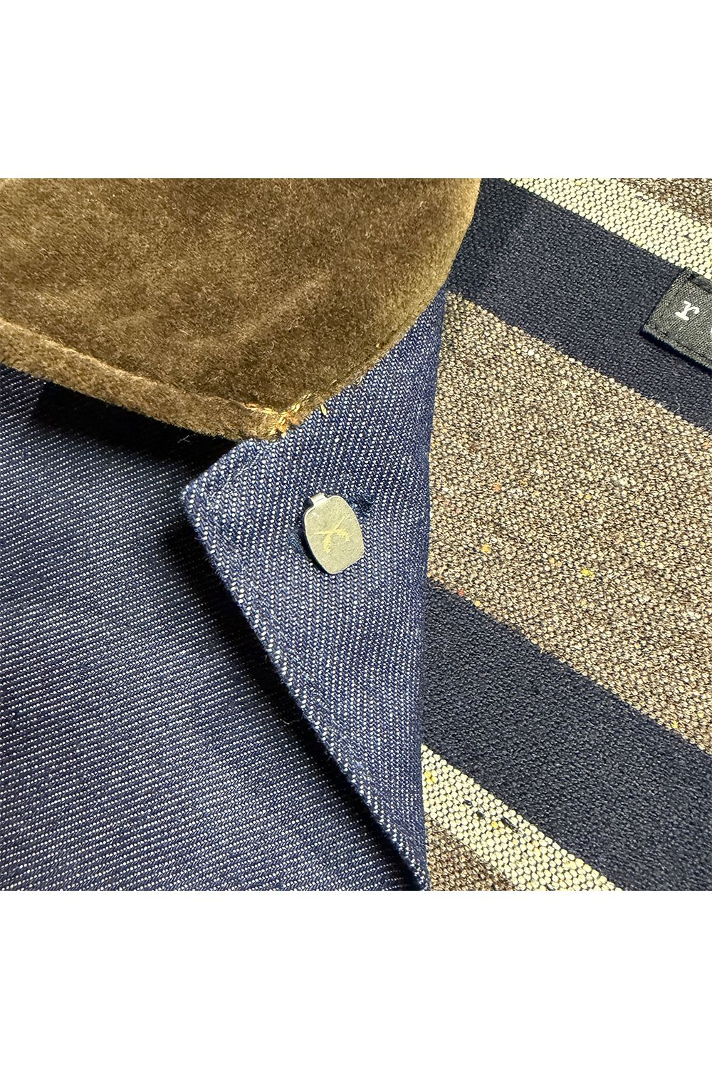 VIN/DEN/JK SWAR / ヴィンテージ デニム ジャケット / スワロフスキークリスタル