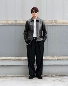 【marka】SHEEP LEATHER RIDERS JACKET