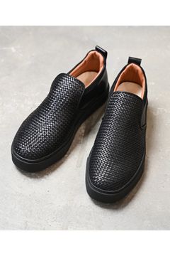 Drape slip-on sneakers / ドレープ スリッポン スニーカー