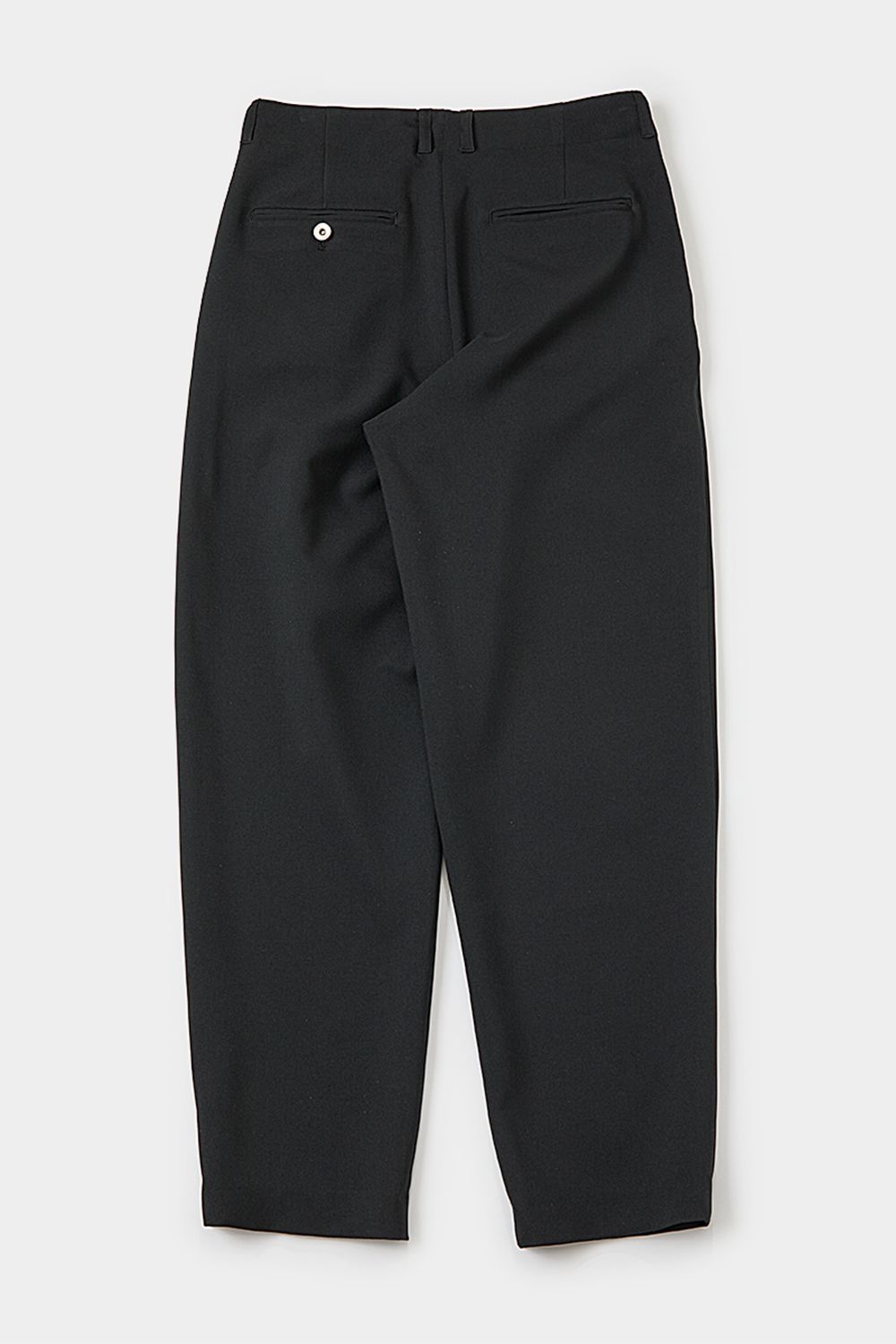 Double cross 4 tuck trousers / ダブル クロス 4タック トラウザーズ