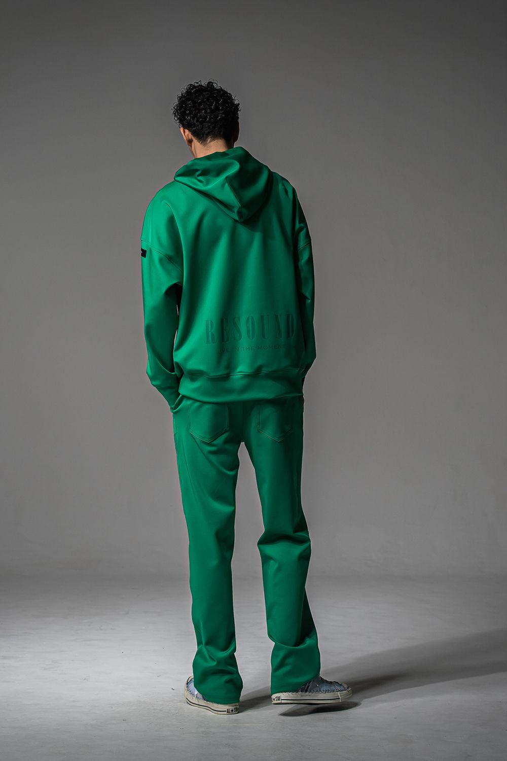 BACK ID LOOSE HOODIE / バックロゴ ルーズフーディー