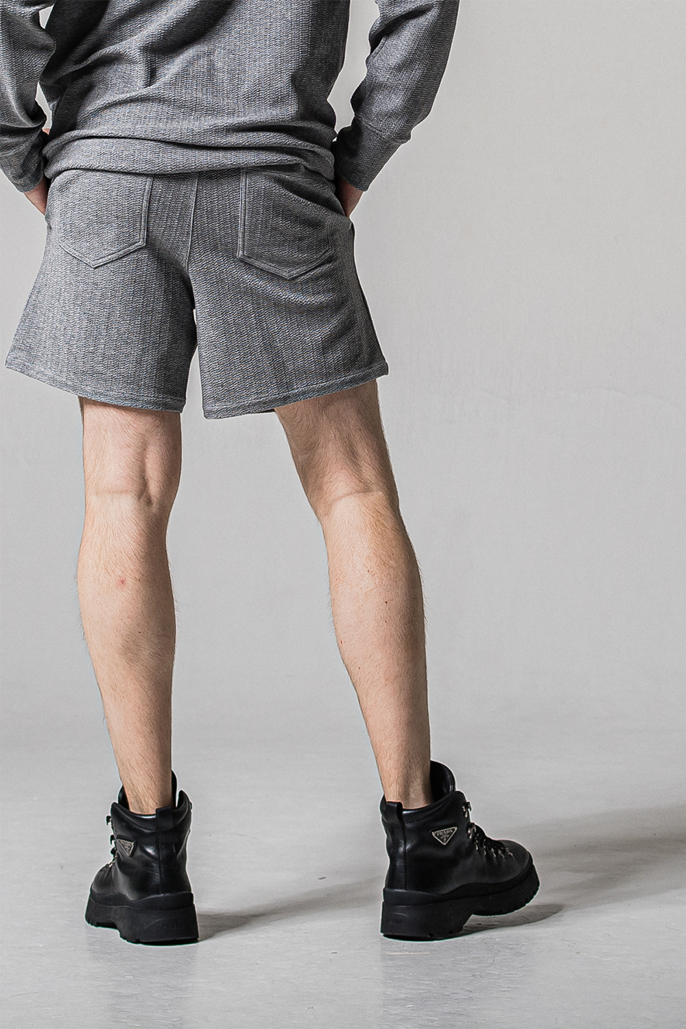 BLISTER KNIT HALF PT / ブリスター ニット ハーフパンツ