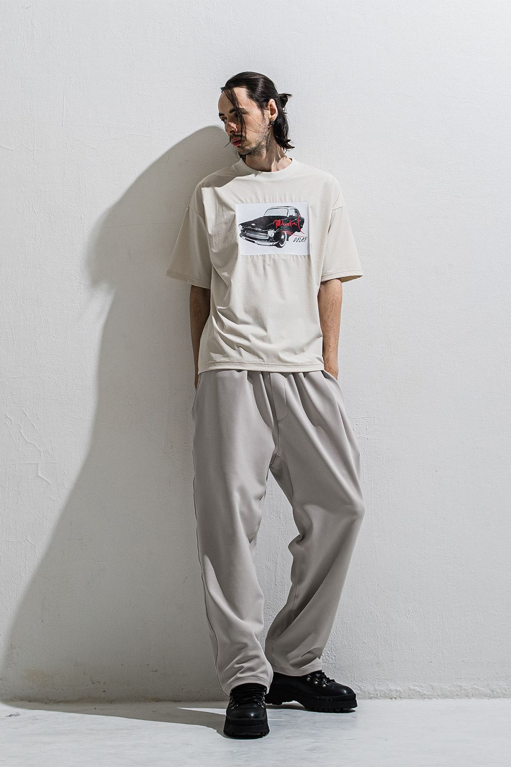 car overnylon T / ナイロン オーバーサイズTシャツ