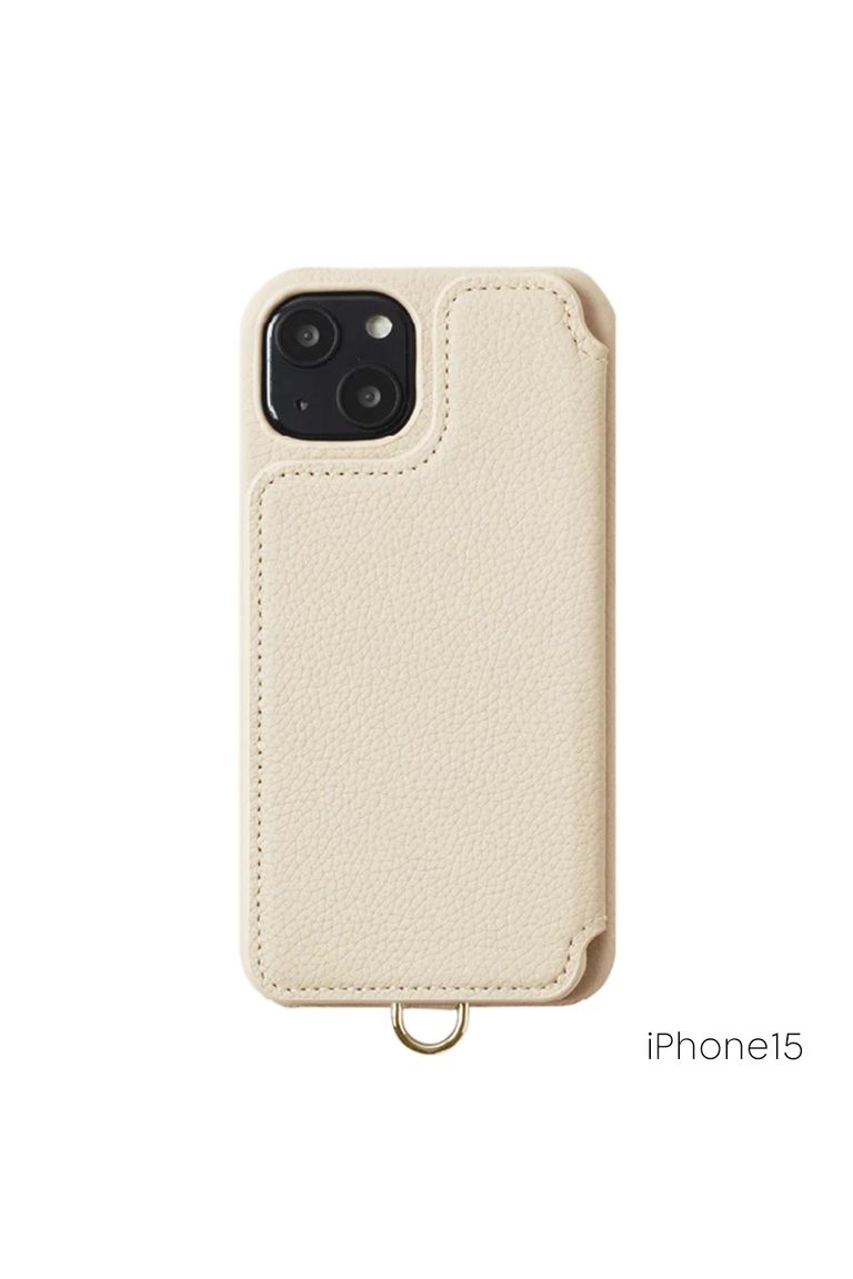 DEMIU POCHE FLAT iPhone16Pro ベージュ POCHE FLAT iPhone16Pro