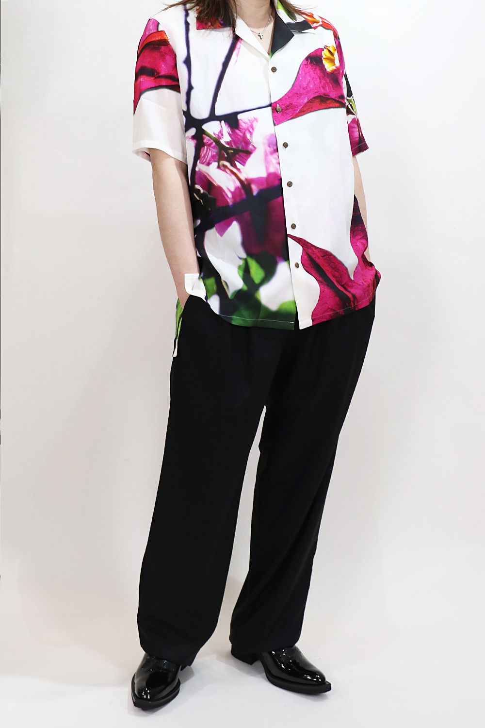Bougainvillea ALOHA Shirt  / ブーゲンビリア アロハ シャツ