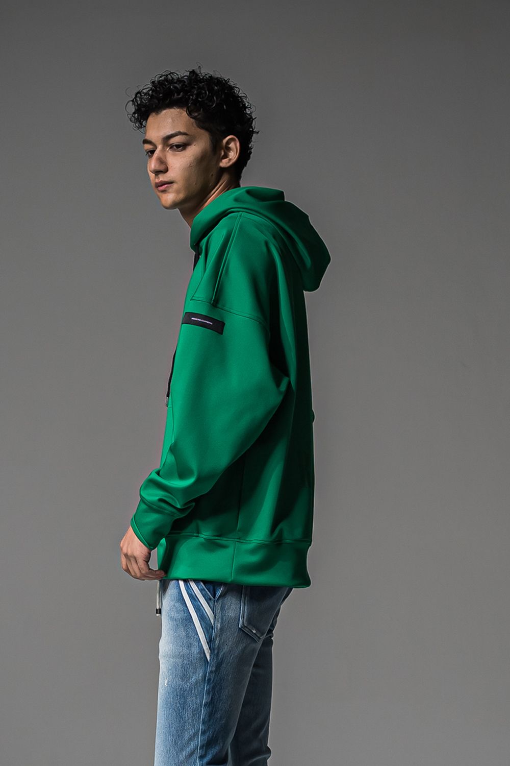 BACK ID LOOSE HOODIE / バックロゴ ルーズフーディー