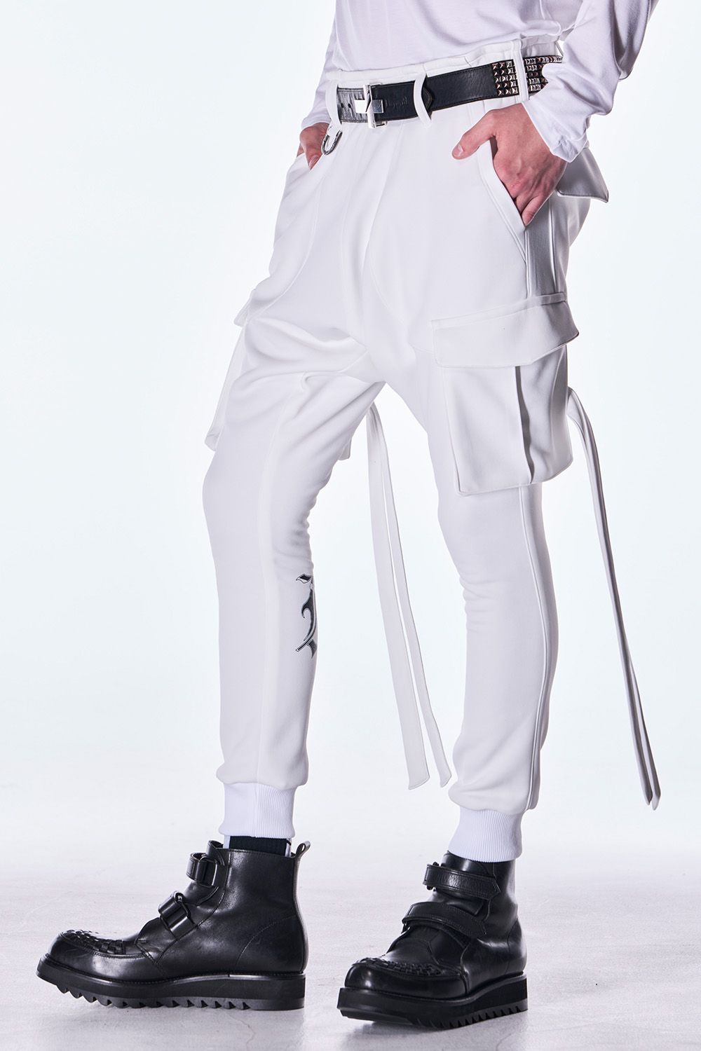 Double Knit Jersey Sarrouel Pants / ダブル ニット ジャージ サルエル パンツ