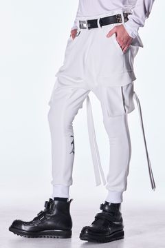 Double Knit Jersey Sarrouel Pants / ダブル ニット ジャージ サルエル パンツ