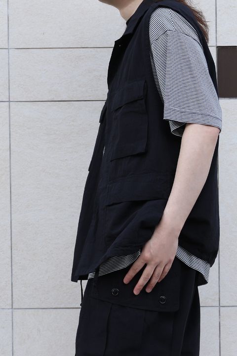 【marka】幅広いスタイルのアクセントとなるB.D.U VESTをご紹介