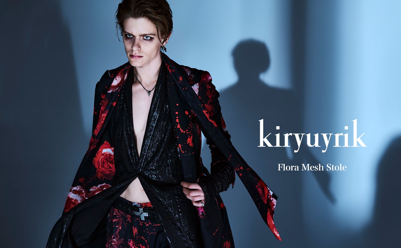 Flora Mesh Stole / kiryuyrik
