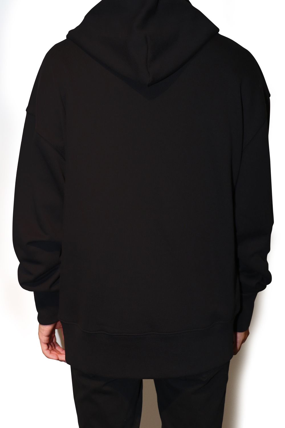 SWEAT HOODIE  With BRUSHSTROKE LOGO
