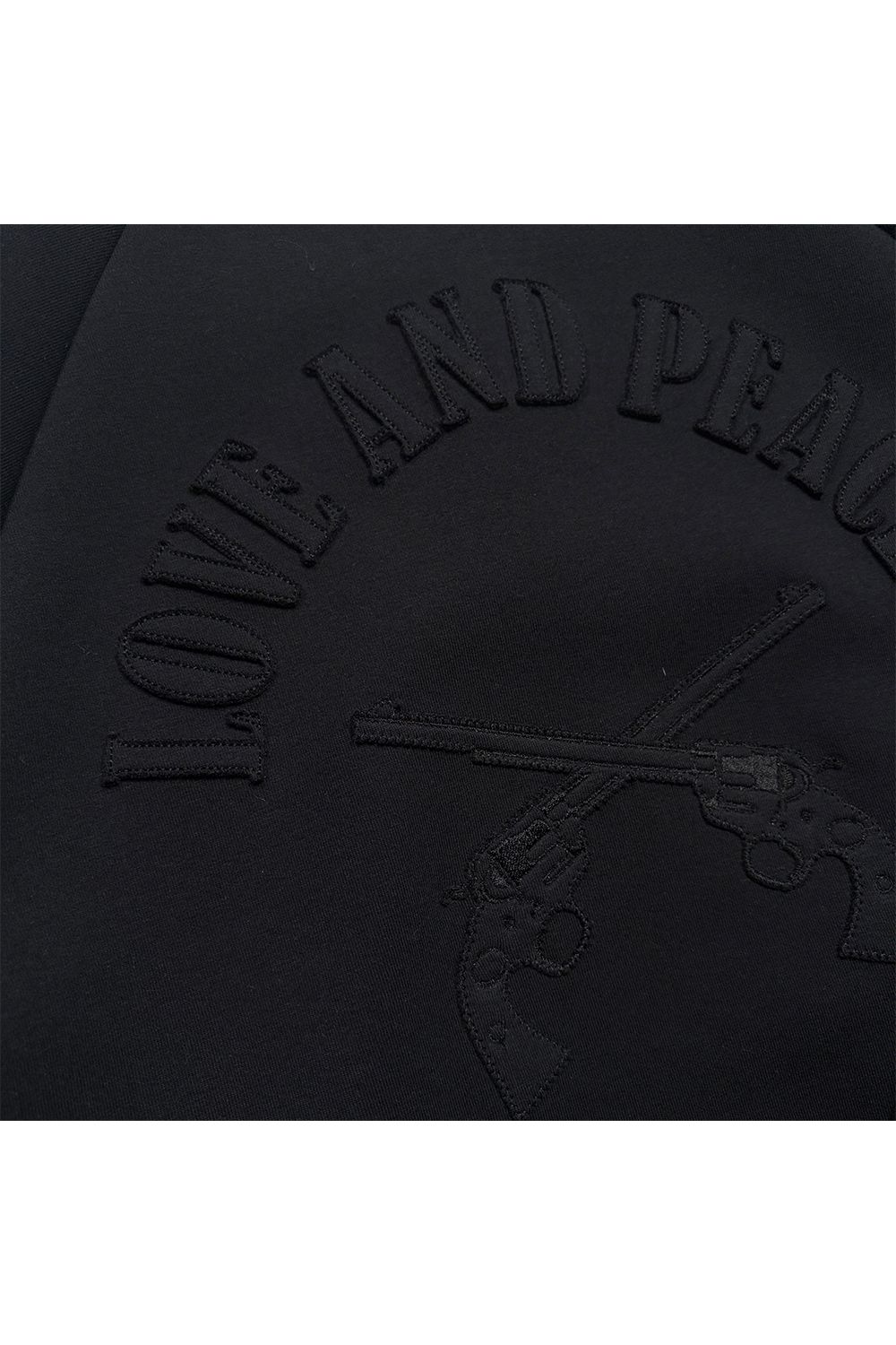 RAZORCUT EMB SWEAT / レザーカット エンブロイダリー スウェット