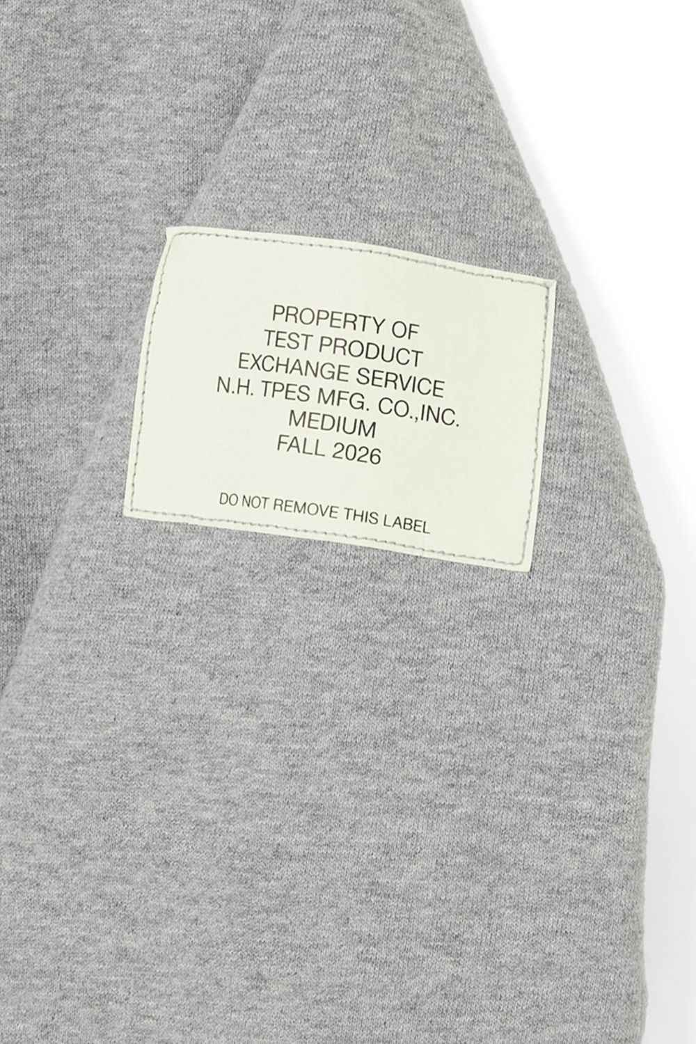 N.HOOLYWOOD TEST PRODUCT EXCHANGE SERVICE PRE-FALL2026 CREWNECK SWEATSHIRT / エヌハリウッド テストプロダクトエクスチェンジサービス クルーネック スウェットシャツ