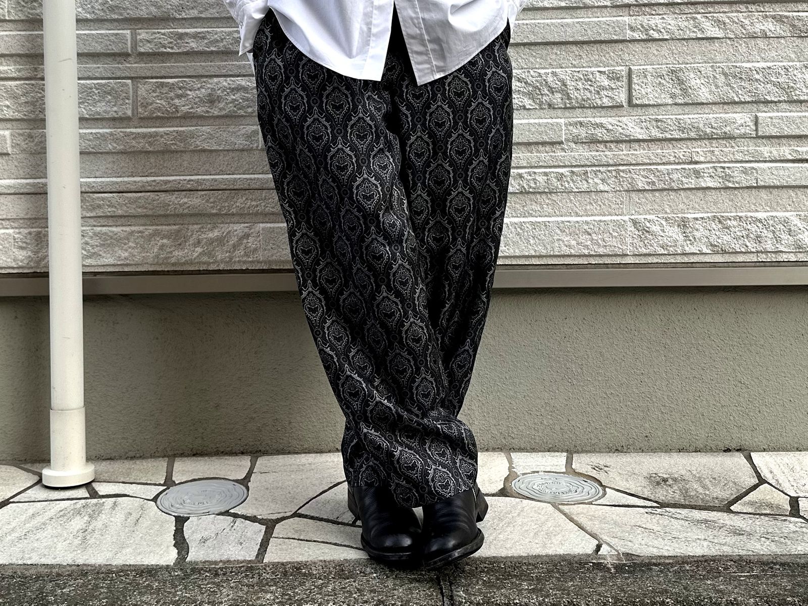 markaの夏のウェアとしておすすめのHABUTAE SILK OPEN COLLAR