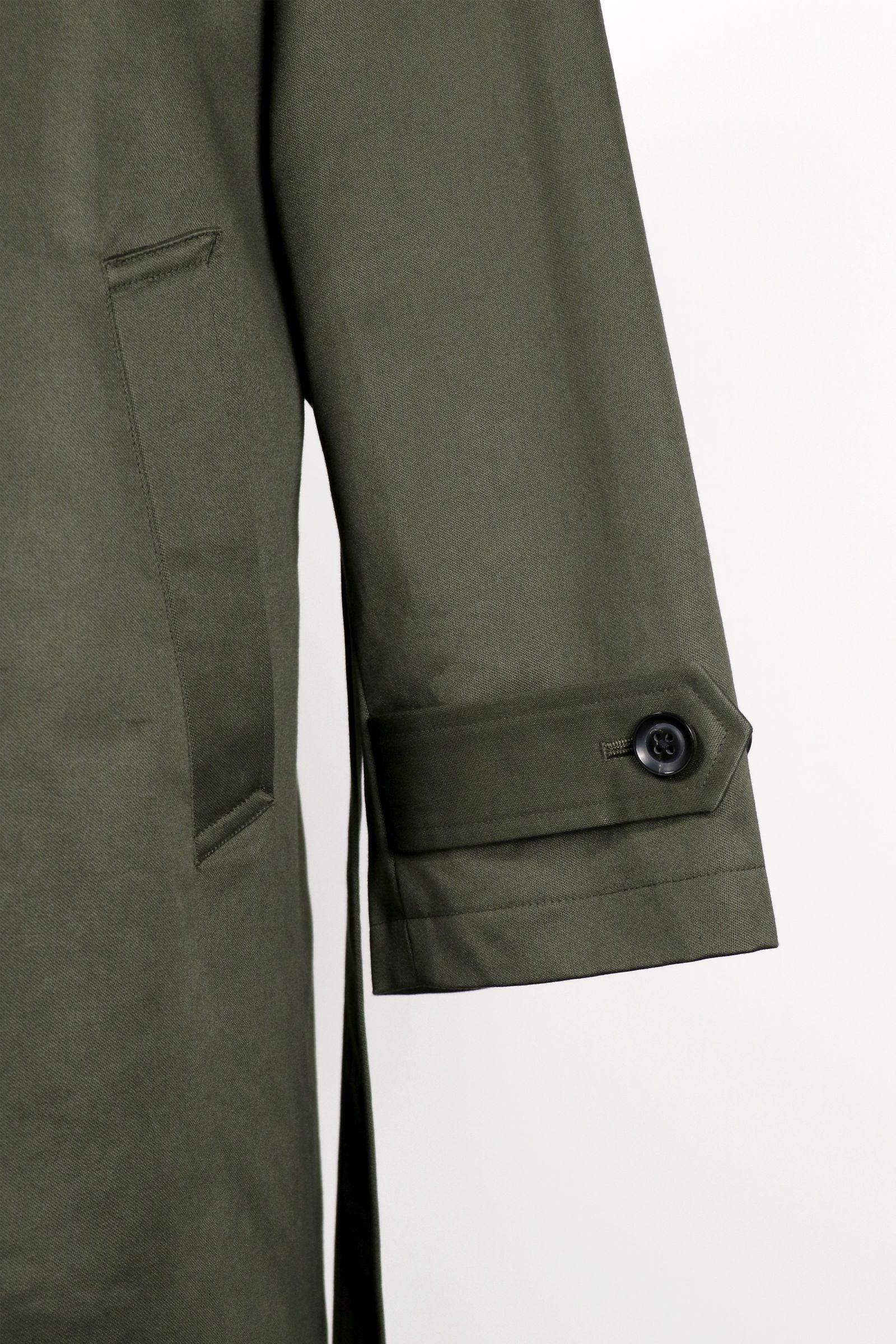 STAND COLLAR TRENCH COAT / スタンドカラー トレンチコート