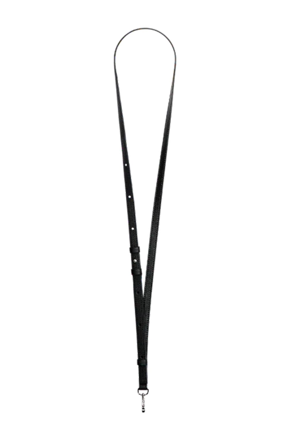 STRAP 130cm  / スマートフォンケース用レザーストラップ｜ブラック