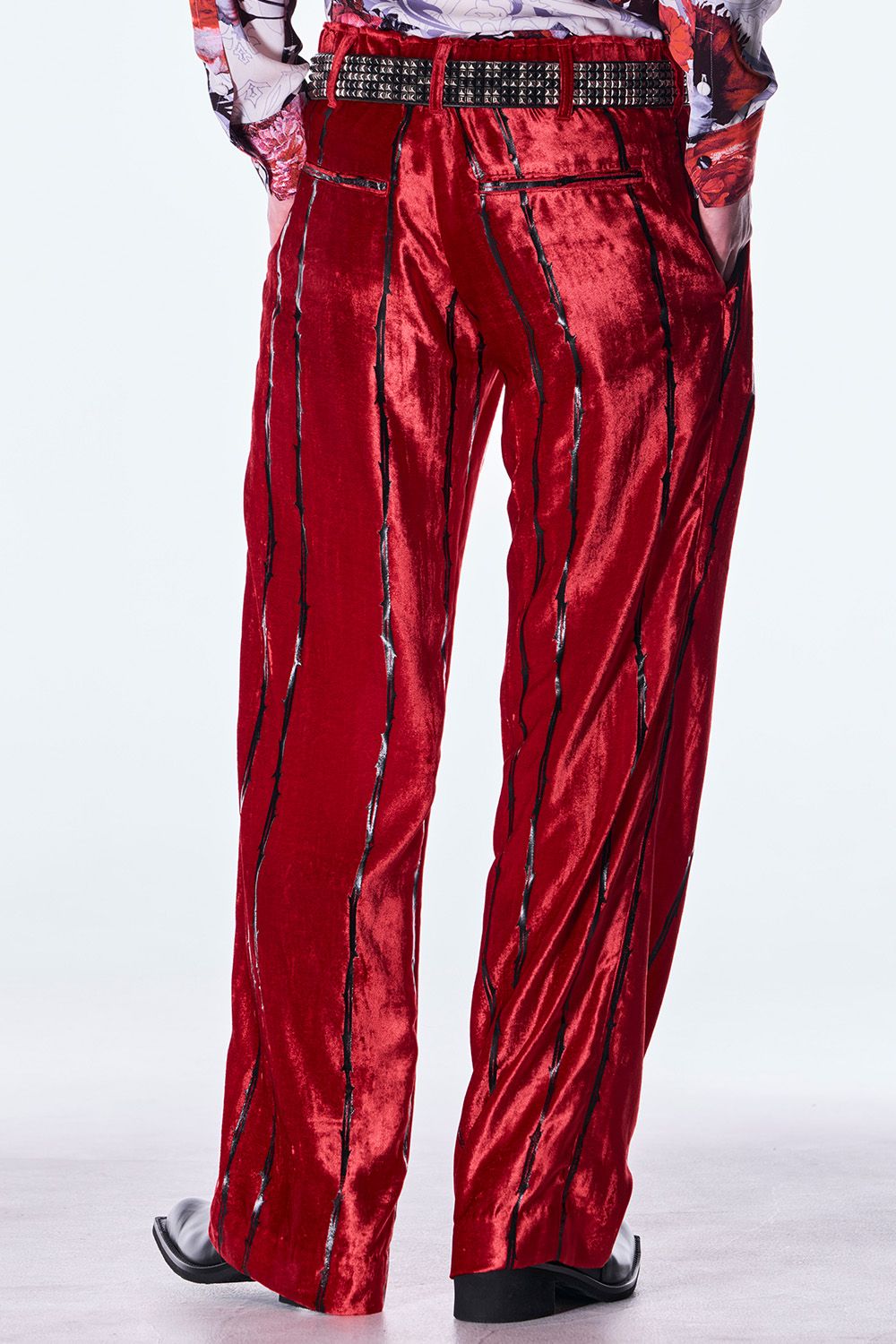 TOGE Velvet Wide Slacks / トゲ ベルベット ワイド スラックス