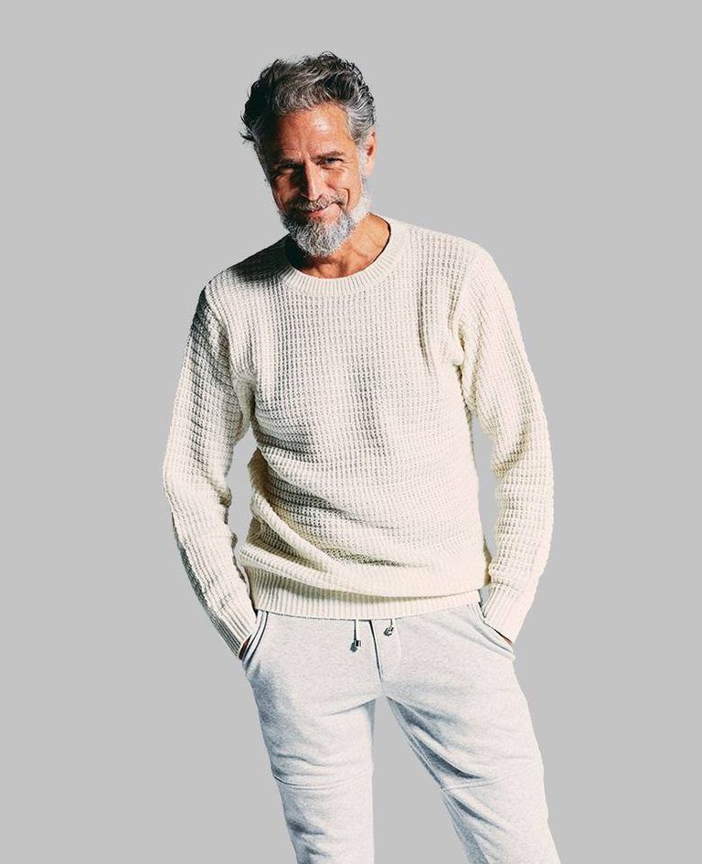 冬のメイントップス、インナーにおすすめの高機能ニット、EXH waffle knit