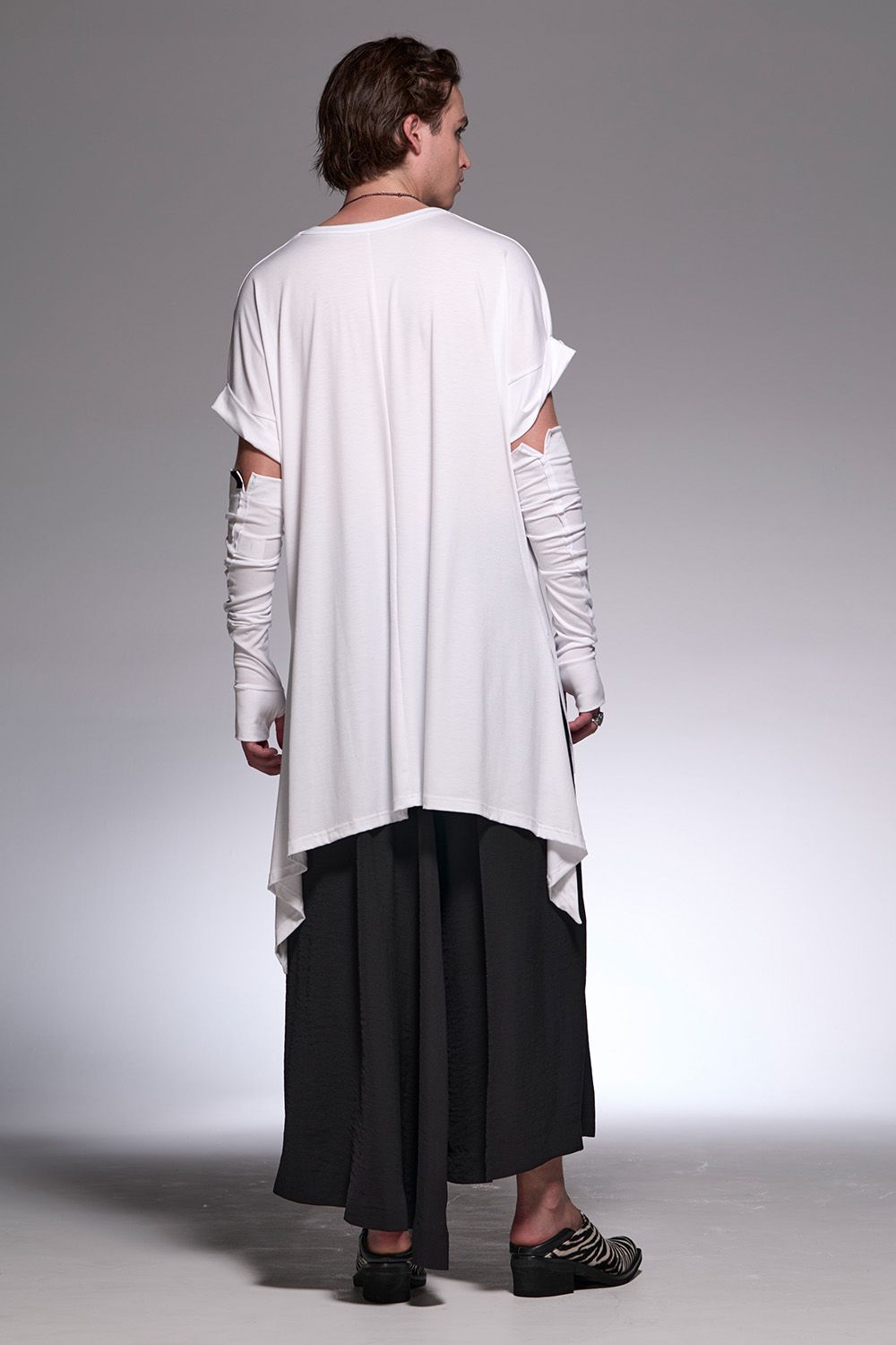 Vintage Twill Skirt Wide Tuck Slacks / ヴィンテージ ツイル スカート ワイド タック スラックス