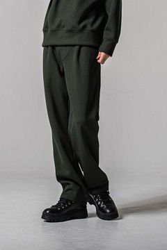 AZE WIDE TUCK PANTS / 畔編み ワイドタックパンツ