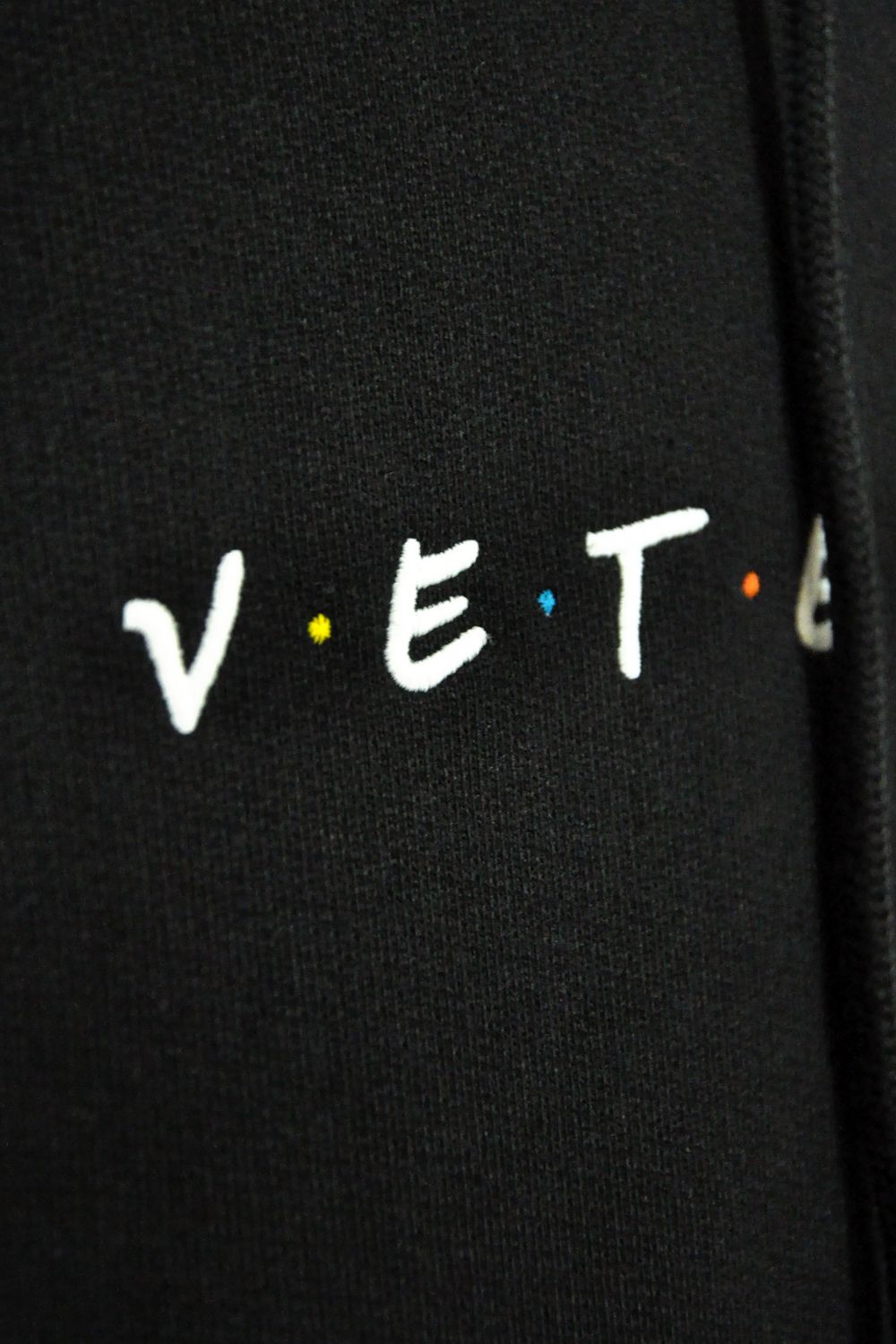 VETEMENTS - Friendly Logo Hoodie | laid-back