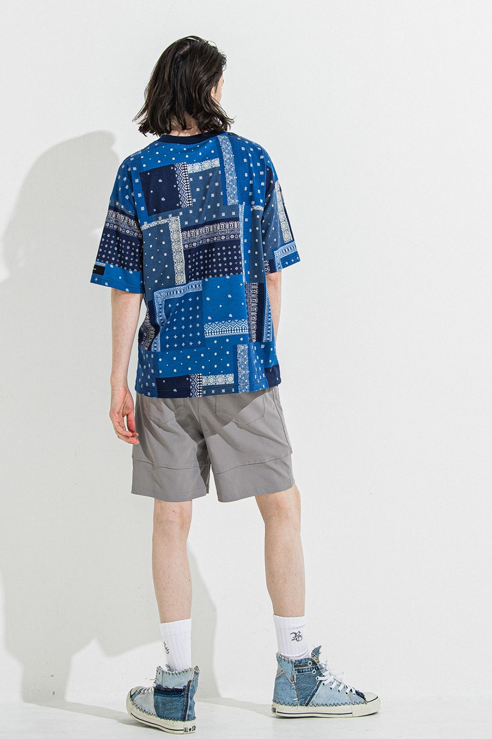 BANDANA OVER TEE / バンダナ オーバーサイズ Tシャツ