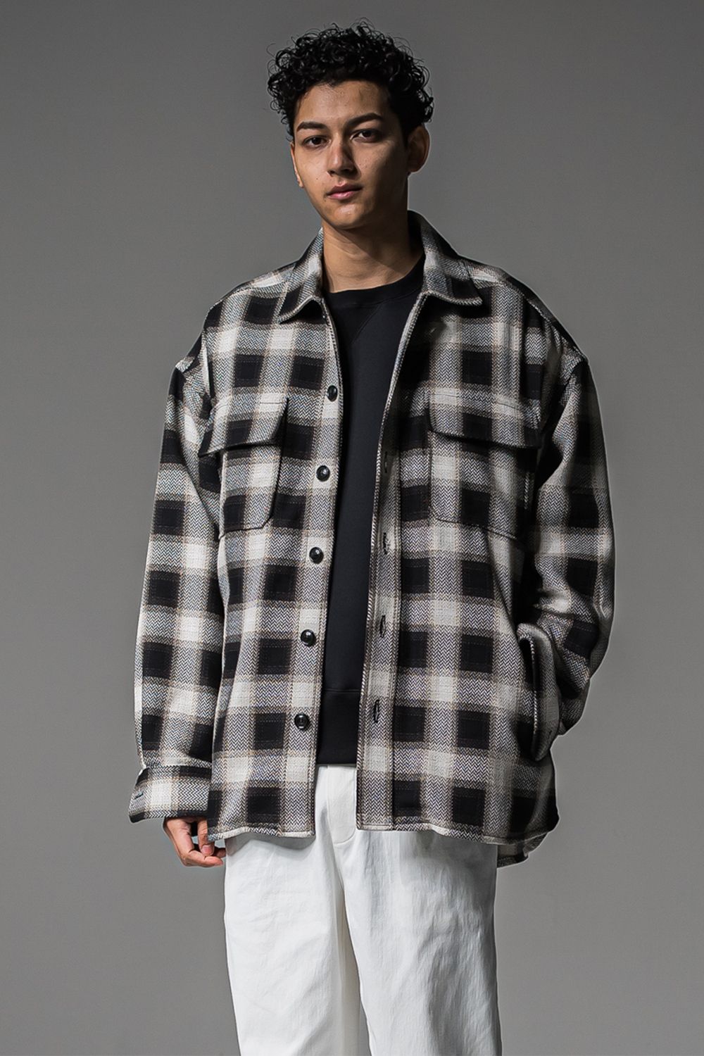 CHECK CPO SHIRTS JK  / チェック CPOシャツジャケット