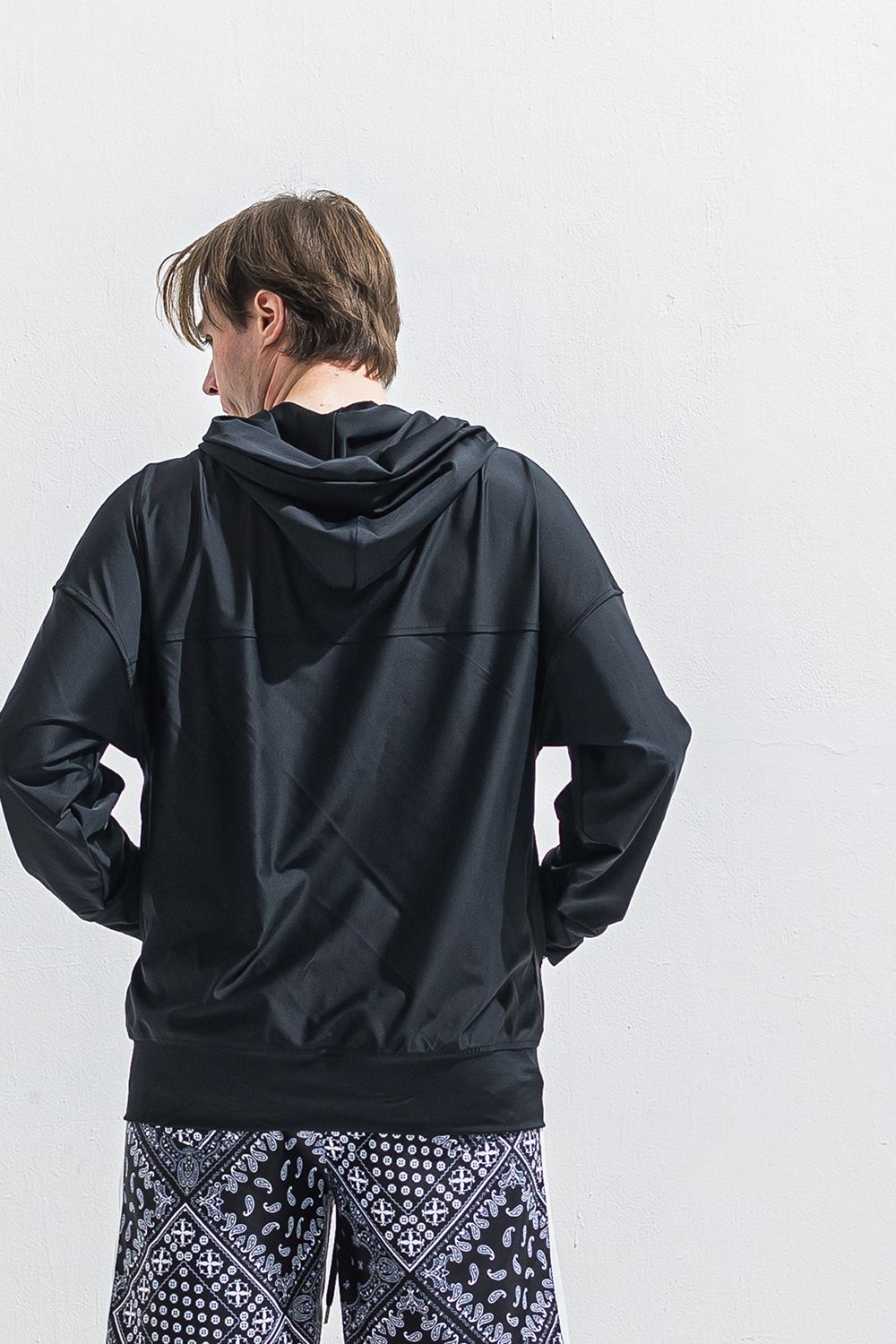 RUSH OVER ZIPUP HOODIE / オーバーサイズ ジップアップ ラッシュパーカー