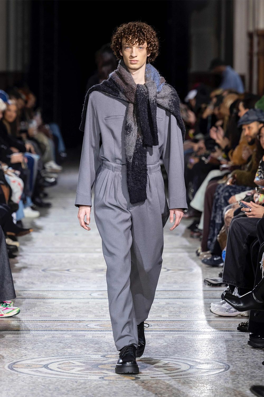 Double cross 4 tuck trousers / ダブル クロス 4タック トラウザーズ