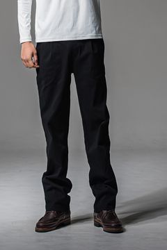 DENIM JERSEY WIDE PT / デニムジャージワイドパンツ