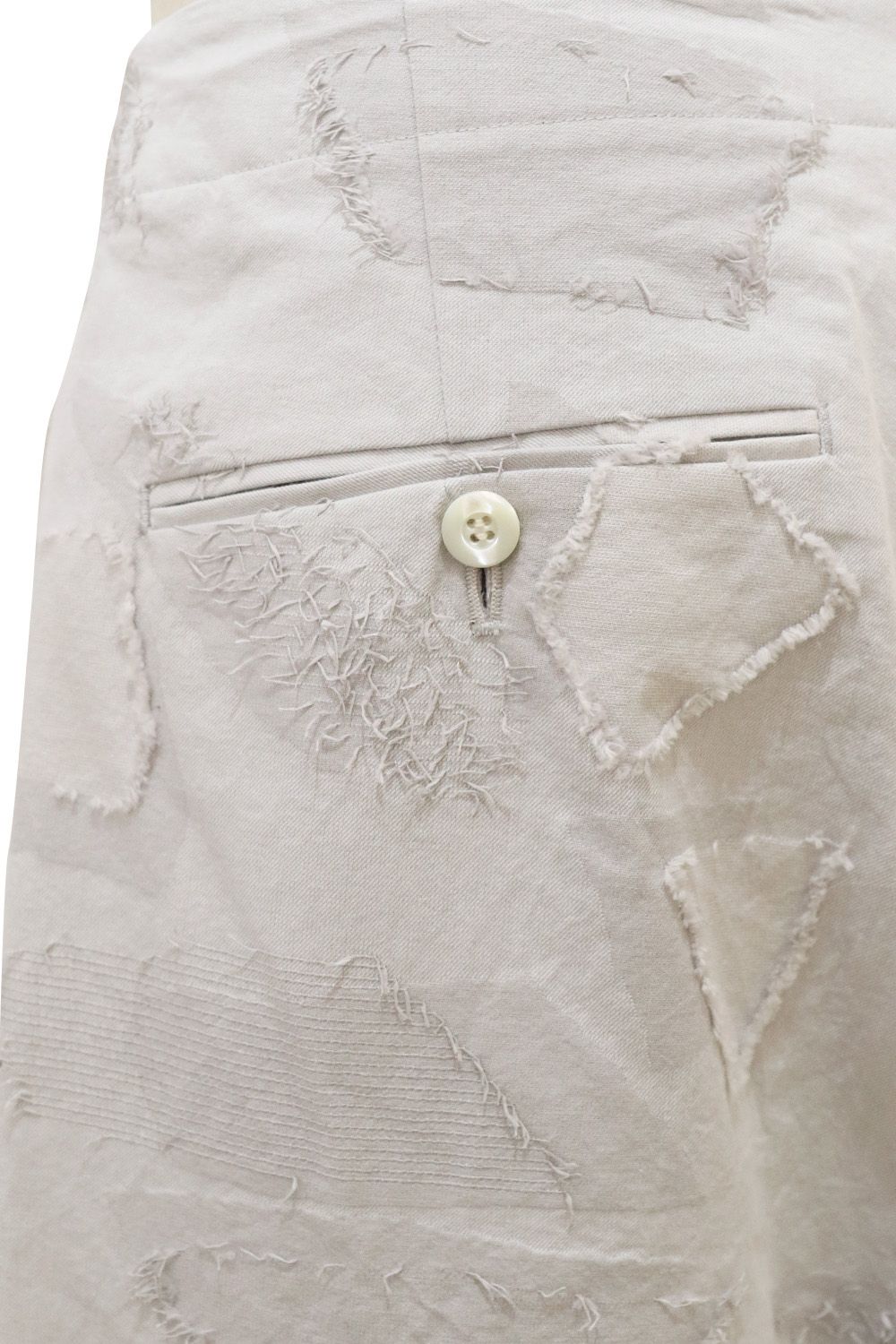 Washi jacquard 4tuck PT  / 和紙 ジャガード 4タック パンツ