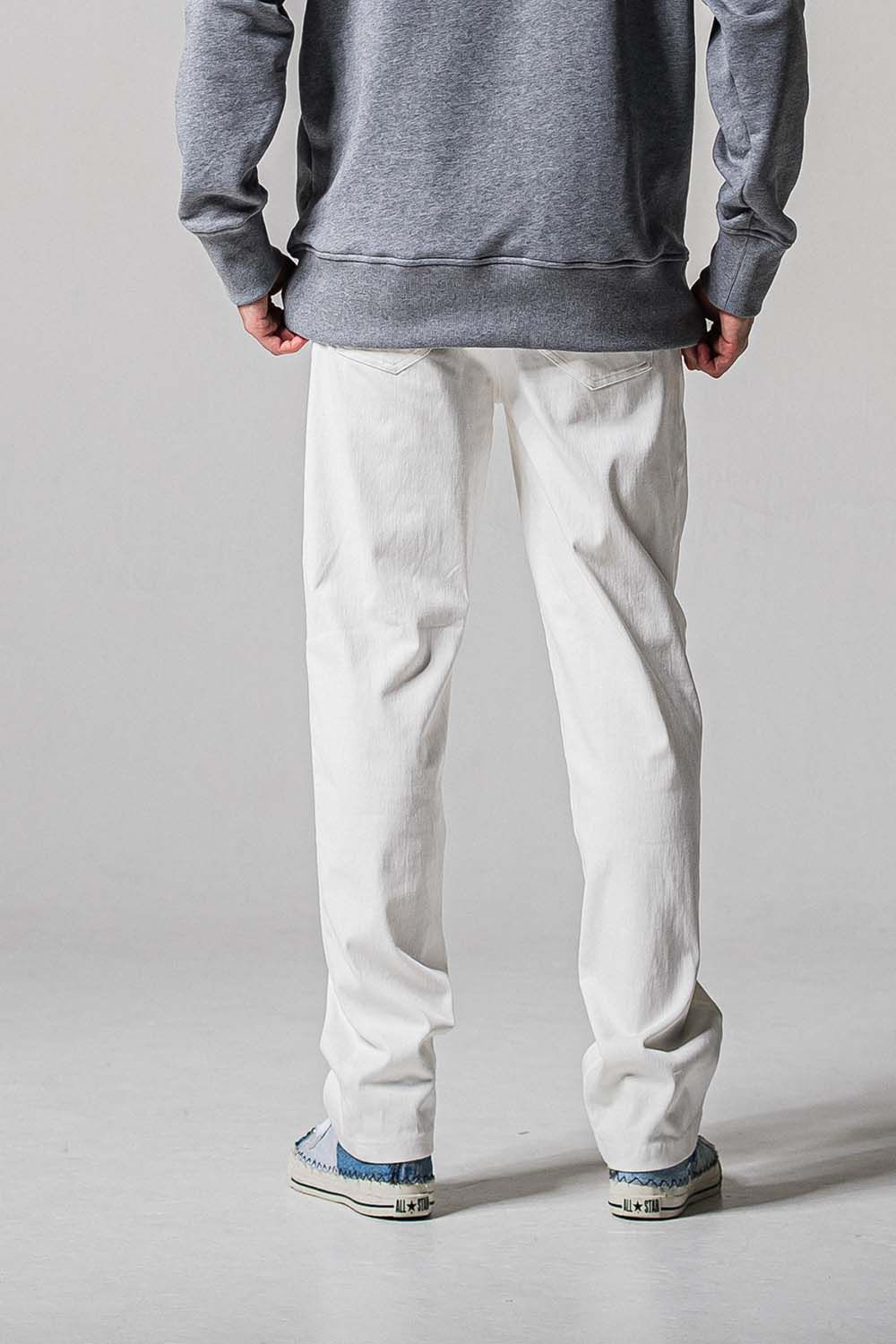 DENIM JERSEY WIDE PT / デニムジャージワイドパンツ