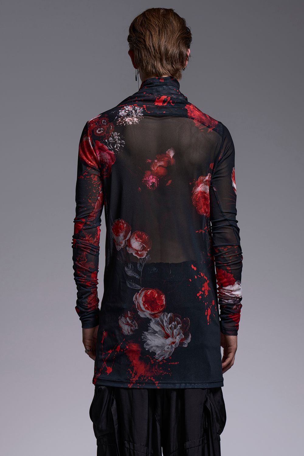 Flora Mesh Loose High Neck / フローラメッシュ ルーズハイネック