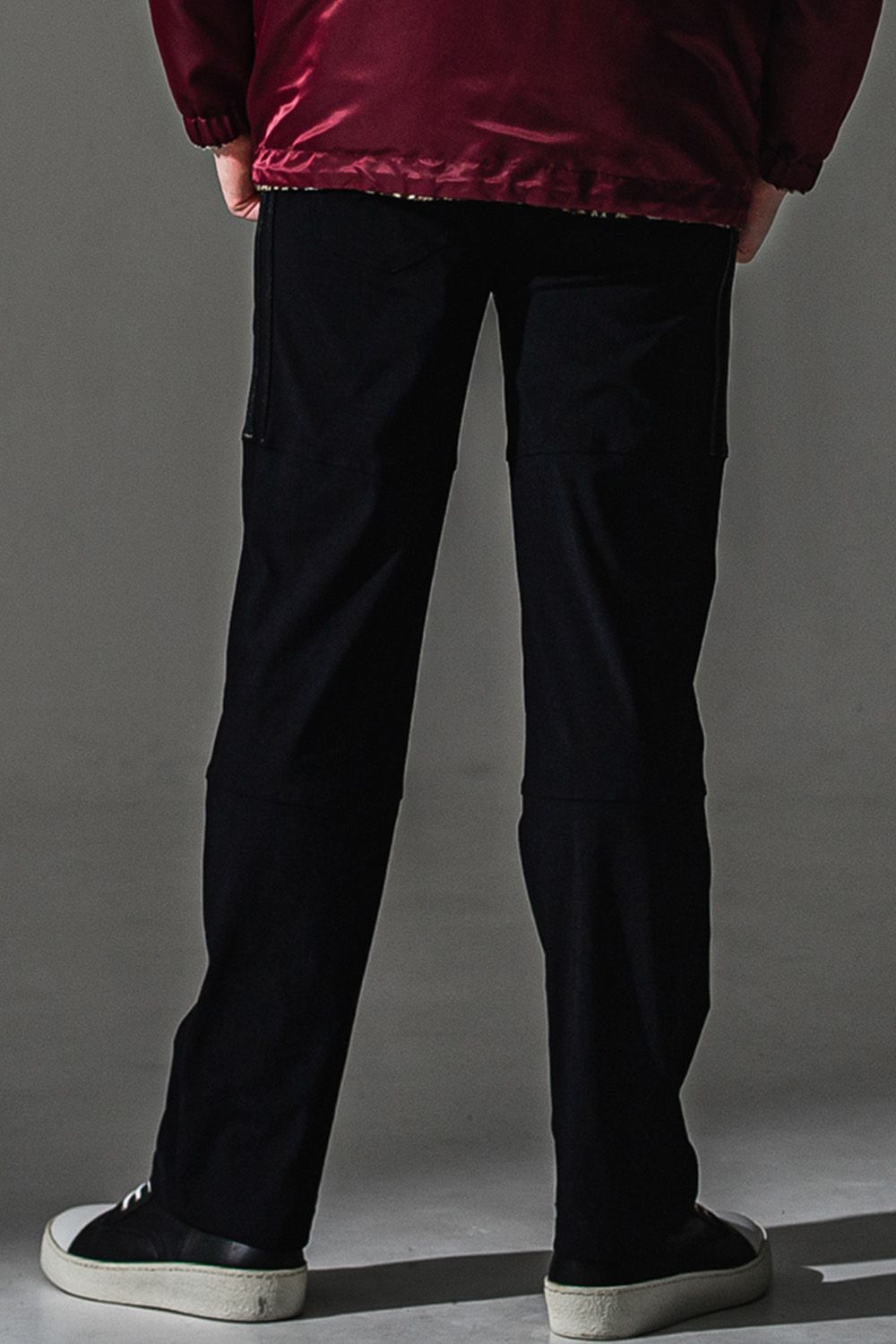 JOHNSON LINE NYLON WIDE PT / ジョンソン ナイロン ラインワイドパンツ