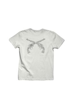 CROSSGUN CRY/MEATL T / クロスガン Tシャツ / クリスタル、メタル