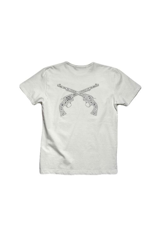 CROSSGUN CRY/MEATL T / クロスガン Tシャツ / クリスタル、メタル