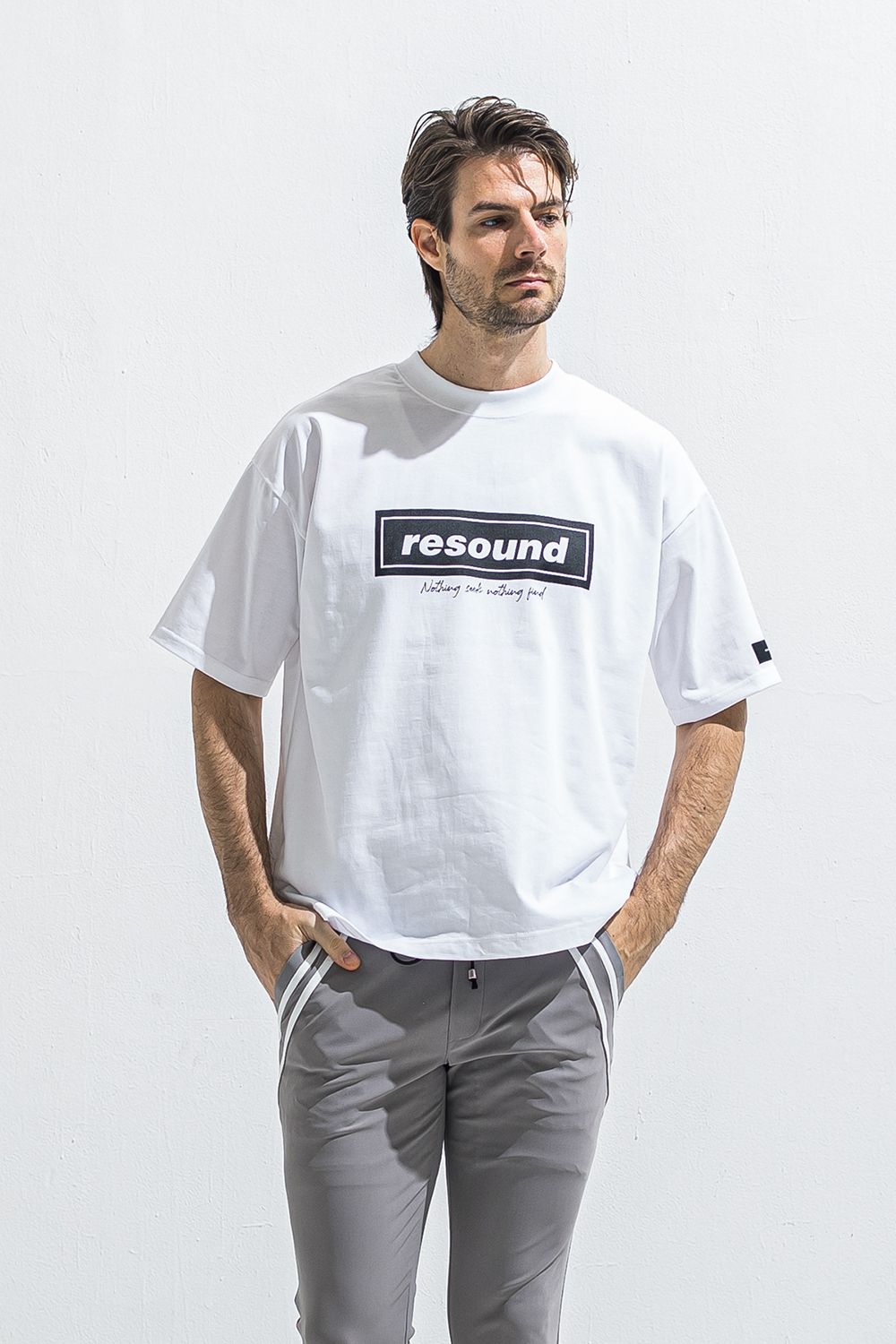 BOX OVER TEE / ボックスロゴ オーバー Tシャツ