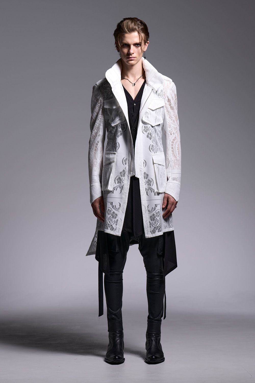 Coating High Tension Jersey Sarrouel Pants / コーティングハイテンションジャージー サルエルパンツ