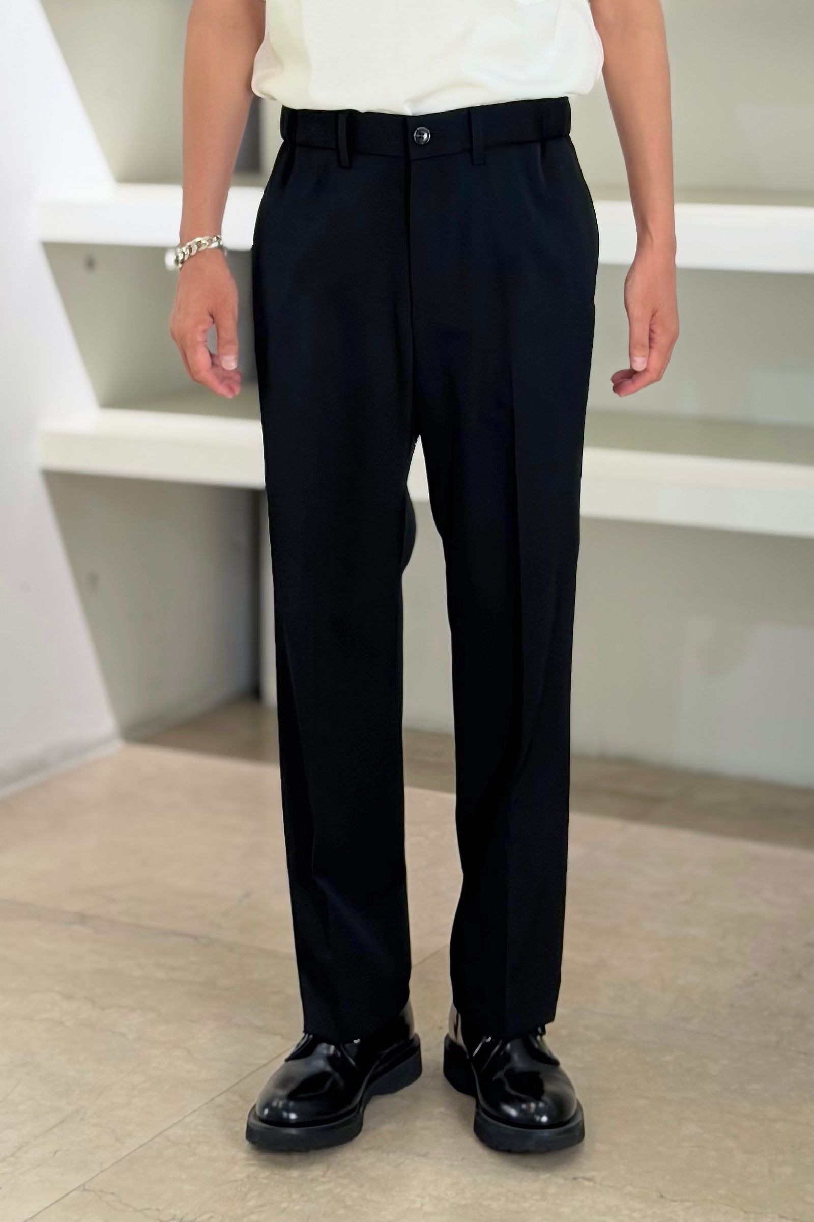 N.HOOLYWOOD COMPILE SLIM EASY TROUSERS  / エヌハリウッド コンパイル スリム イージートラウザーズ