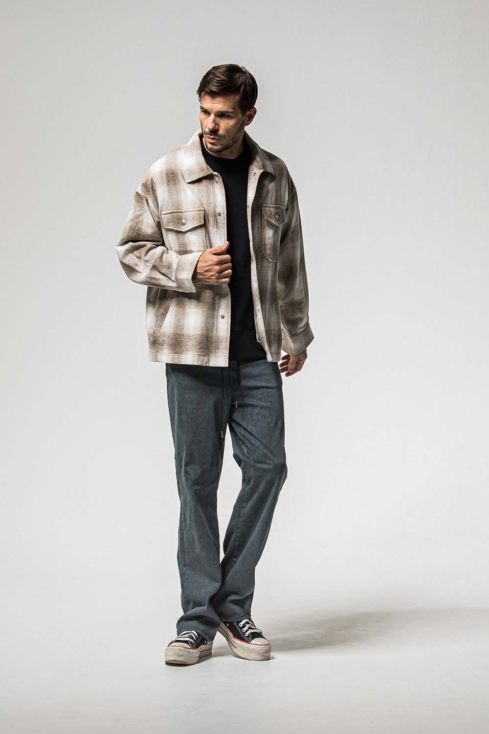 FLANNEL CHECK JK / フランネル チェック ジャケット