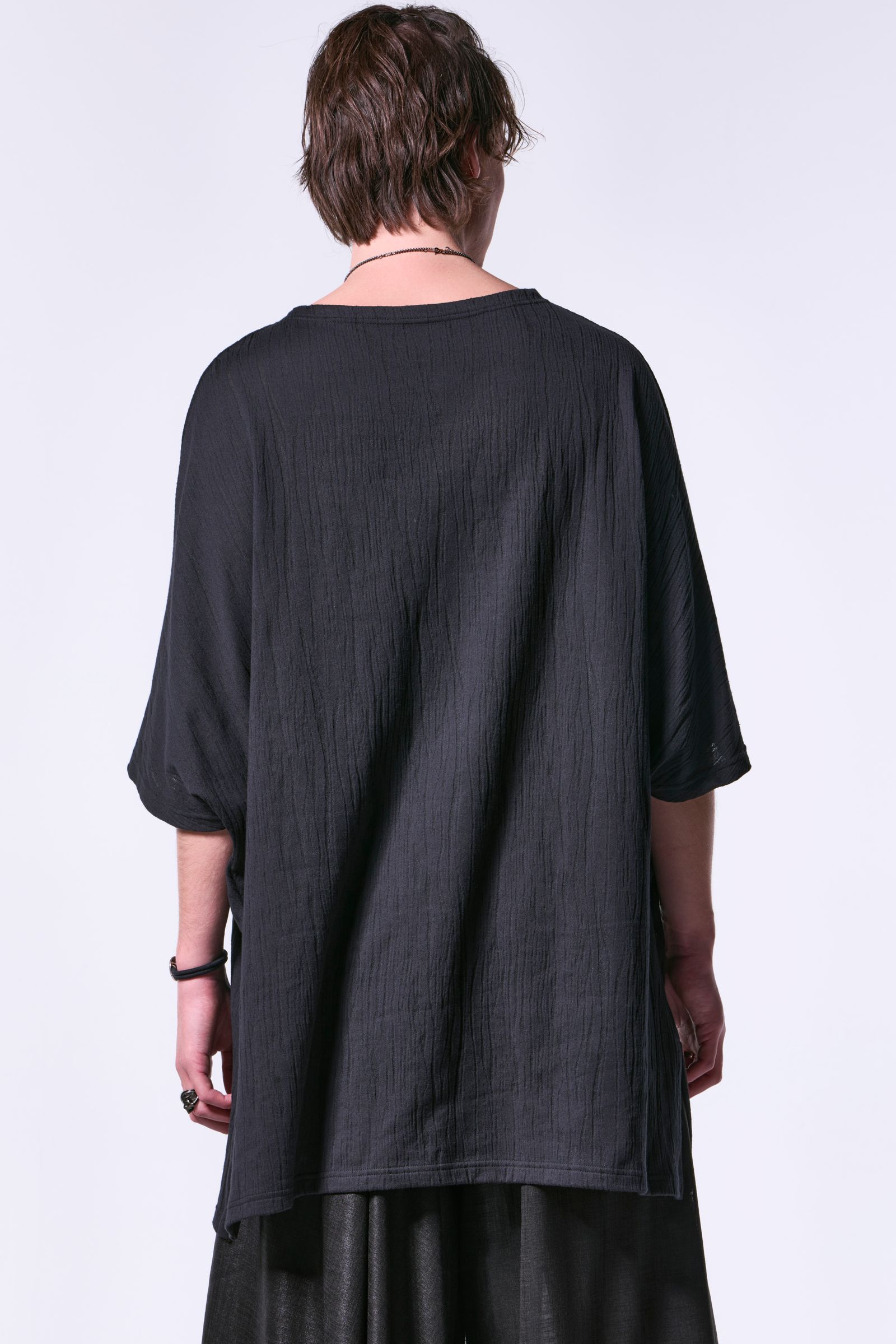 LaceyJQD Jersey 2Front T-Shirt / レースジャガードジャージー 2フロント ドルマンスリーブTシャツ