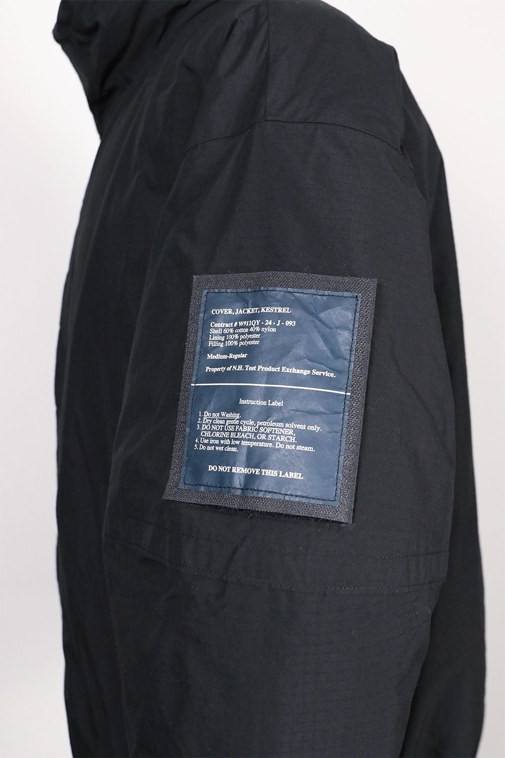 N.HOOLYWOOD TEST PRODUCT EXCHANGE SERVICE PUFFER JACKET / エヌハリウッド テストプロダクトエクスチェンジサービス パファージャケット